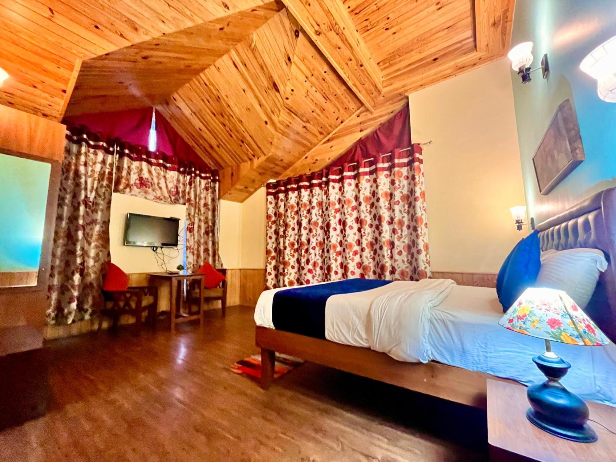 Nature Valley View Resort Manali 2 Bedrooms Luxury Cottages And Valley View Eksteriør billede